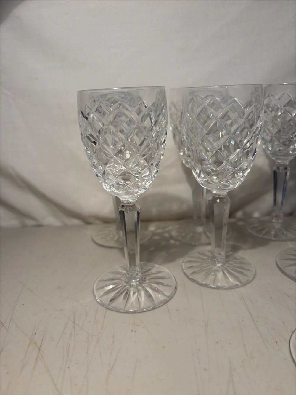 Waterford Crystal Cordial Glasses Set Of 5 1/2” Tall Width 2”
Pre-owned